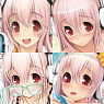 Super Sonico Clear File Set (Anime Toy)