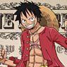 ONE PIECE A4 Clear File Luffy (Anime Toy)