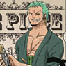 ONE PIECE A4 Clear File Zoro (Anime Toy)