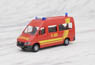 (HO) Feuerwehr - MB Sprinter Bus (Mercedes-Benz Sprinter Fire Truck) (Model Train)