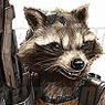 GUARDIANS OF THE GALAXY/Entertainment Earth Limited - Rocket Raccoon Figure Bank (Completed)