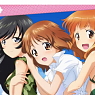 Girls und Panzer Cushion Cover A Miho & Saori & Hana (Anime Toy)