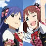 The Idolmaster Flexible Rubber Mat Memorial Season! 08 Amami Haruka & Kisaragi Chihaya (Anime Toy)