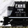 (HO) EMD SD80MAC Norfolk Southern (Black/White) (#7210) (Model Train)