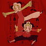 I-Aru Fun Club T-Shirt Red L (Anime Toy)