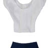 50cm Doll Wear T-shirt + Denim mini skirt set (Fashion Doll)