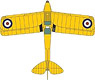 DH タイガーモス クラシックウイング (完成品飛行機)