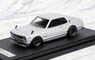 Nissan Skyline 2000 GT-R (KPGC10) Silver (ミニカー)