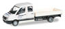 (HO) VW Crafter 2011 Platform with Double Cabin `Wasel Krane` (Model Train)