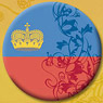 Flag of the World Can Mirror M (Liechtenstein) (Anime Toy)