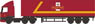 (OO) DAF 85 40ft Box トレーラー Royal Mail (鉄道模型)