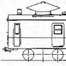 1/80(HO) [Introduction to Soldering] J.N.R. Type Kumoyuni74 Style (w/Large Headlight Style) Body Kit (Unassembled Kit) (Model Train)