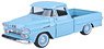 1958 Chevy Apache Fleetside (Blue) (Diecast Car)