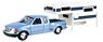 2001 Ford F-150 XLT Flareside/TC With (Blue+White) (ミニカー)