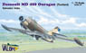 仏・ダッソー MD450 ウラガン 戦闘機 インド空軍 (プラモデル)