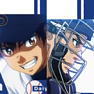[Ace of Diamond] IC Card Sticker Set Design 01 Sawamura Eijun/Miyuki Kazuya (Anime Toy)