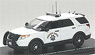 フォード エクスプローラー CHP ハイウェイパトロール ホワイト (ミニカー)