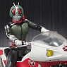 S.H.Figuarts Kamen Rider New 1 & New Cyclone Set (Completed)