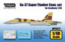 Su-37 Super Flanker Conversion Set (for Academy) (Plastic model)