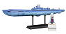 1/350 Arpeggio of Blue Steel -Ars Nova- Submarine I-401 with Iona (Completed)
