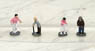 Care Workers 2 (Walking Assistant) (Model Train)