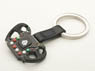 Formula steering wheel key chain