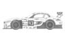 BMW Z4 `ROAL Motorsports` #43 Monza 2014用デカール (デカール)