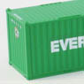 (Z) EVER GREEN 20f Marine Container (2pcs.) (Model Train)