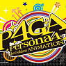 Persona 4 the Golden Acrylic Pass Case Logo ver. (Anime Toy)