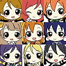 Trading Rubber Key Ring Love Live! Ver.1 9 pieces (Anime Toy)
