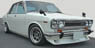 Datsun Bluebird SSS (N510) White ※Hayashi Wheel (ミニカー)