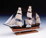 Mini Sailboat Black ships (Plastic model)