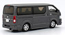 Toyota Hiace Super GL 2014 (Gray Metallic) (Diecast Car)