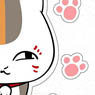 Wall Sticker PetaMo! Color Natsume Yujincho Nyanko-sensei Kabechira (Anime Toy)