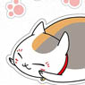 Wall Sticker PetaMo! Color Natsume Yujincho Nyanko-sensei Tekuteku (Anime Toy)
