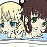Gochumon wa Usagi Desu ka? [Bath Defo] Rubber Strap Syaro & Chiya (Anime Toy)