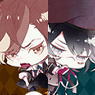 [Diabolik Lovers More,Blood] Acrylic Magnet Set Design 05 Yuma/Azusa (Anime Toy)