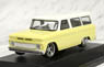1966 Chevrolet Suburban - Yellow with White (ミニカー)