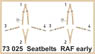 Seatbelts RAF early SUPER FABRIC (Plastic model)