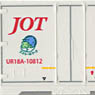 UR18A Style JOT Red Stripe (with Ecorail Mark) (3pcs.) (Model Train)