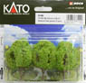 Zelkova Trees [Green] 65mm (3pcs.) (Model Train)