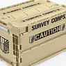 Attack on Titan Survey Corps Folding Container Tan Color ver. (Anime Toy)