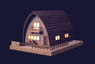 Akari Series No.3 Canadian House (Plastic model)