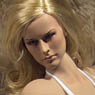 1/6 Super-Flexible Female Seamless Body with Stainless Steel Skeleton in Suntan Large Bust (Fashion Doll)