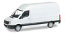 (HO) VW Crafter 11 High Roof, Pure White (Model Train)