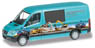 (HO) Mercedes-Benz Sprinter 06 FD Semi-bus `Schmuttermair` (Model Train)
