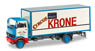 (HO) Mercedes-Benz 813 box truck `Circus Krone` (Model Train)