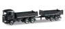 (HO) Scania R 2013 tandem axle dump trailer `Wagner` (Model Train)