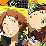 Persona 4 the Golden Mobile Strap & Cleaner Hanamura Yosuke (Anime Toy)