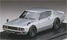Nissan Skyline GT-R (KPGC110) (Silver) (Diecast Car)